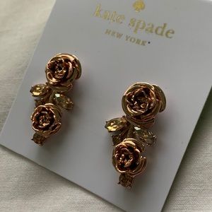 NWT Kate Spade—Rose Earrings